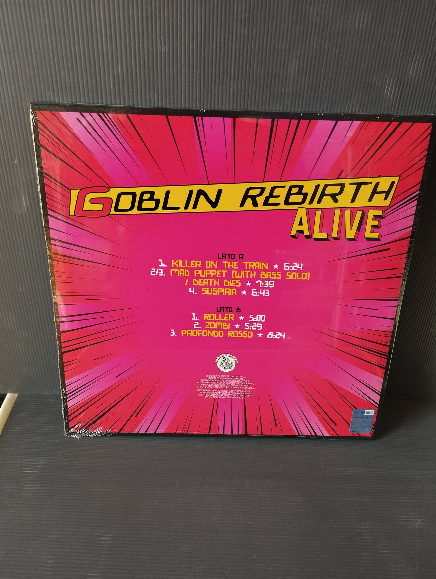 Alive" Goblin Rebirth Lp 33 giri

Edito nel 2020  da  Progressivamente/
