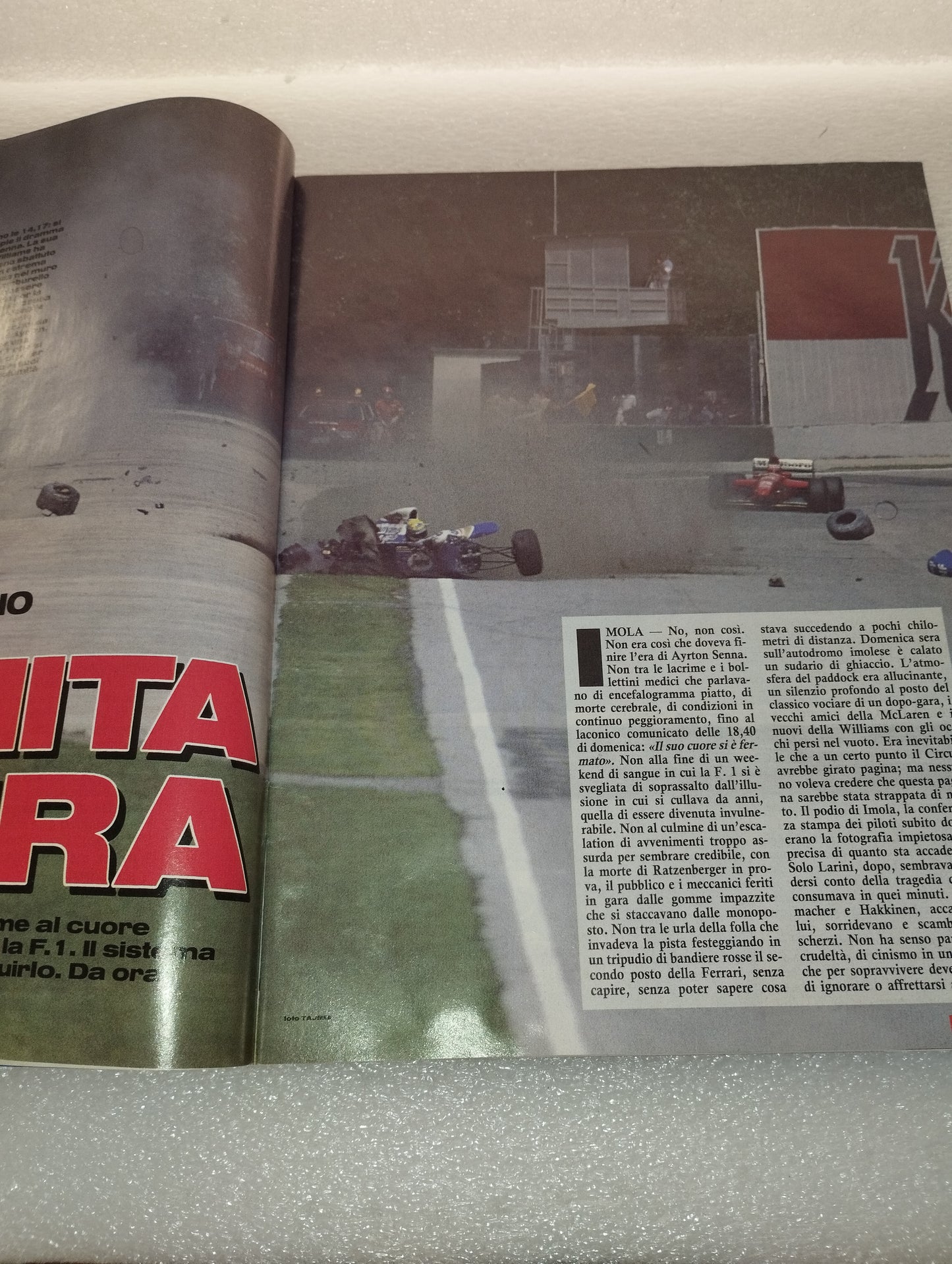 Rivista settimanale Autosprint "Senna " n.18 anno XXXIV 3-9 Maggio 1994