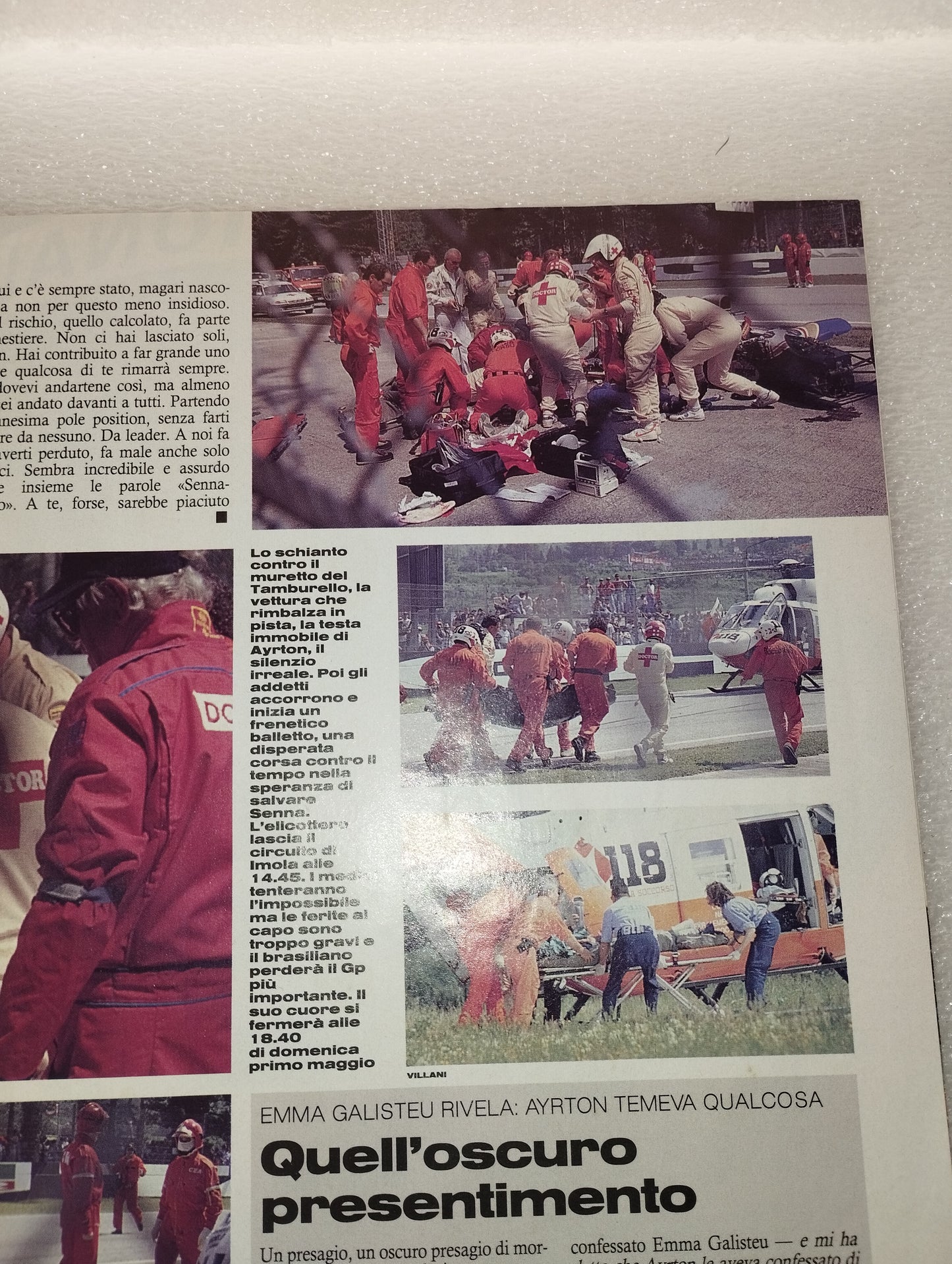 Rivista settimanale Autosprint "Senna " n.18 anno XXXIV 3-9 Maggio 1994