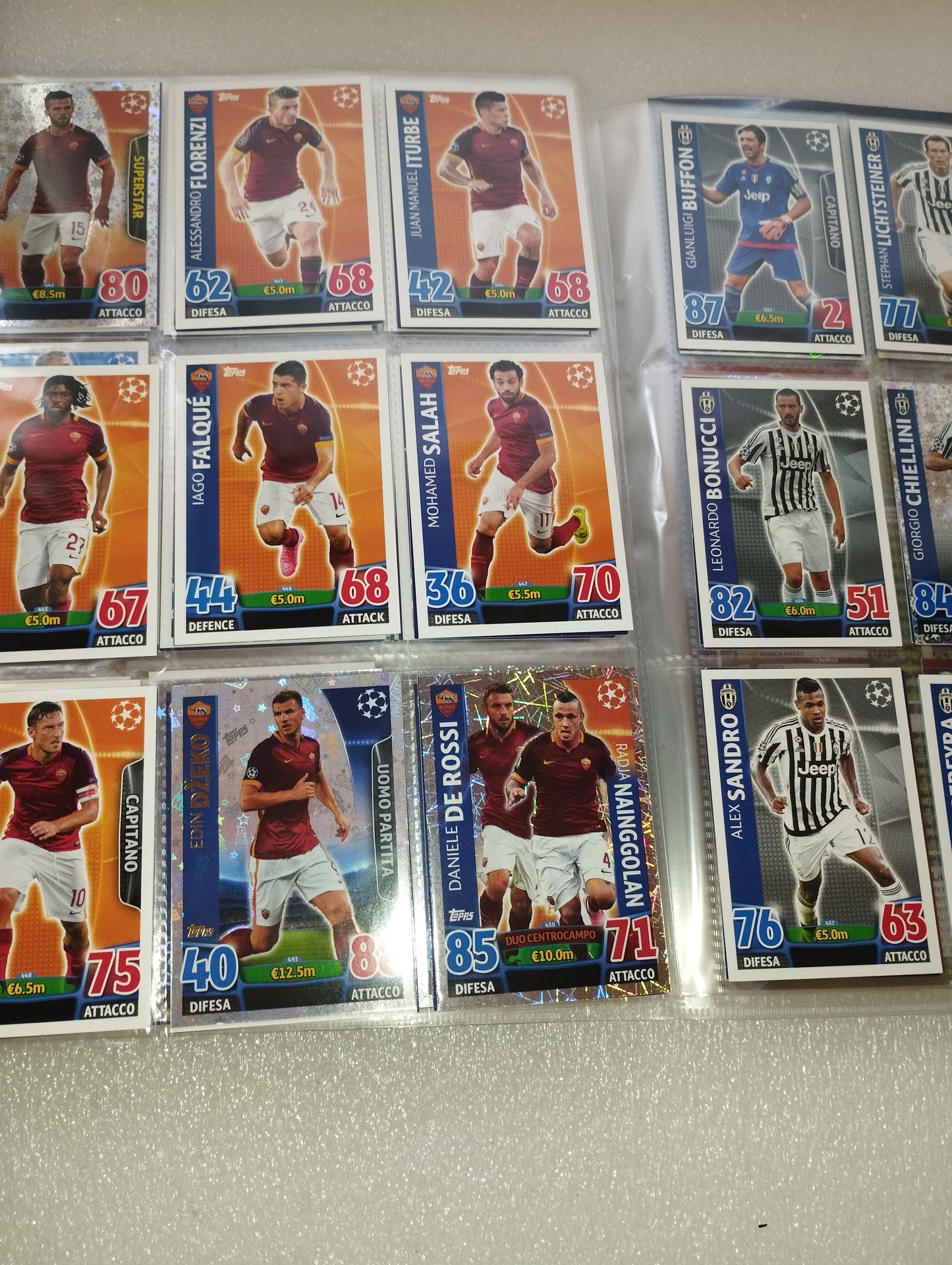 Album Card UEFA Champion League Stagione 2015/16

Edita da  Topps Match Attax