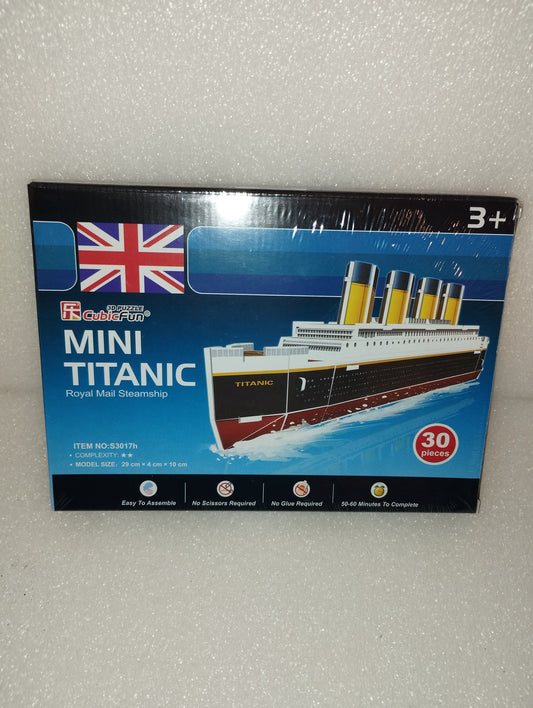 Puzzle Mini Titanic 3D 30 Pezzi