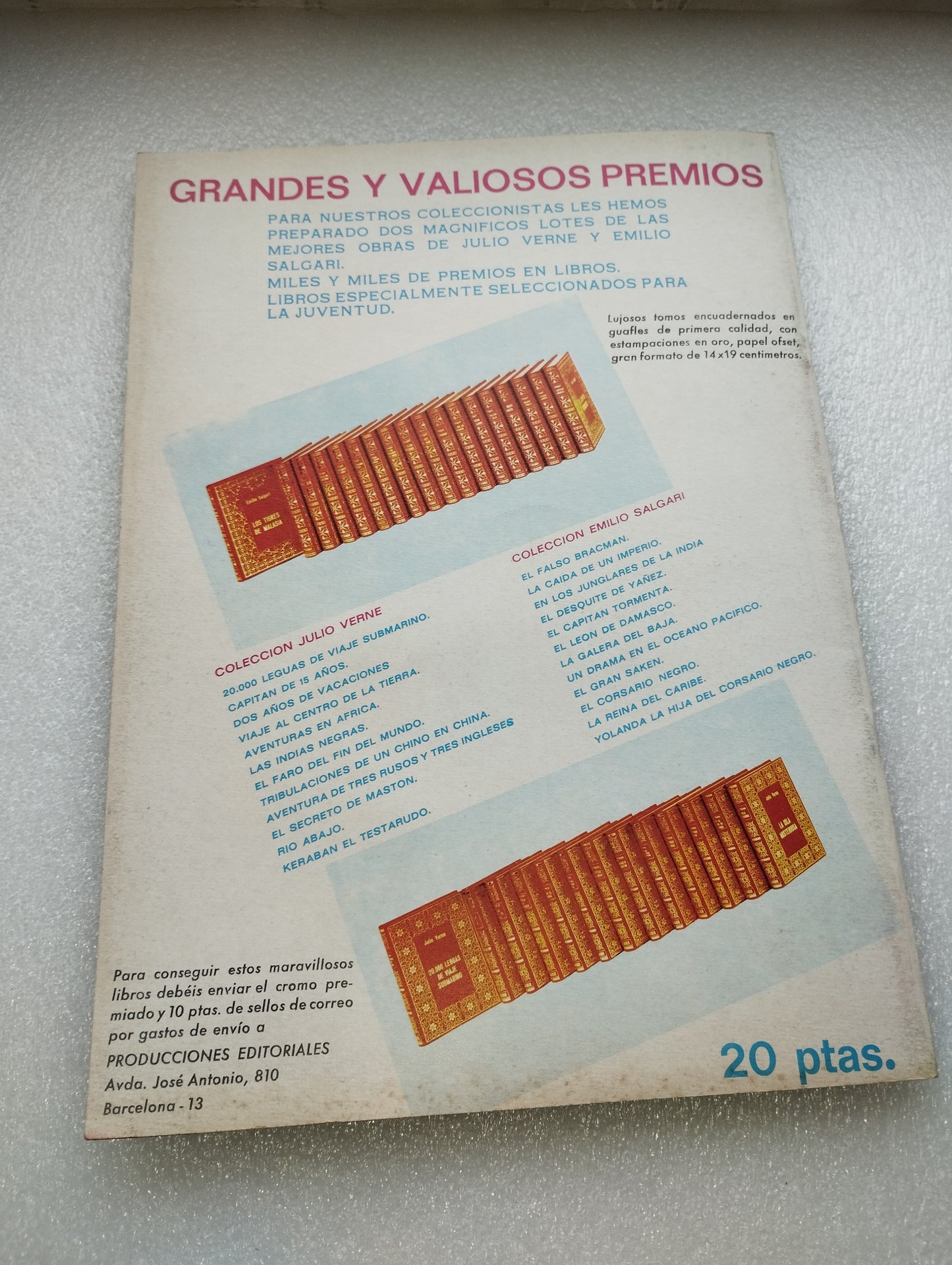 Album Figurine Mundo Submarino

Edito nel 1973 da Producciones Editoriales Ballgraf