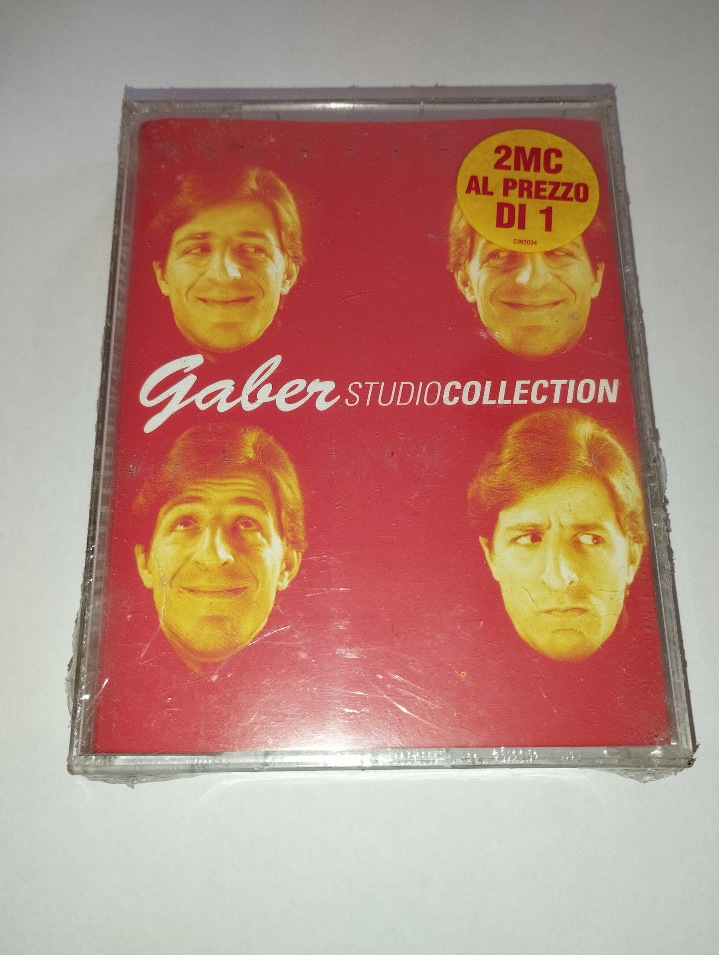 Gaber Studio Collection" Cofanetto 2 Musicassette