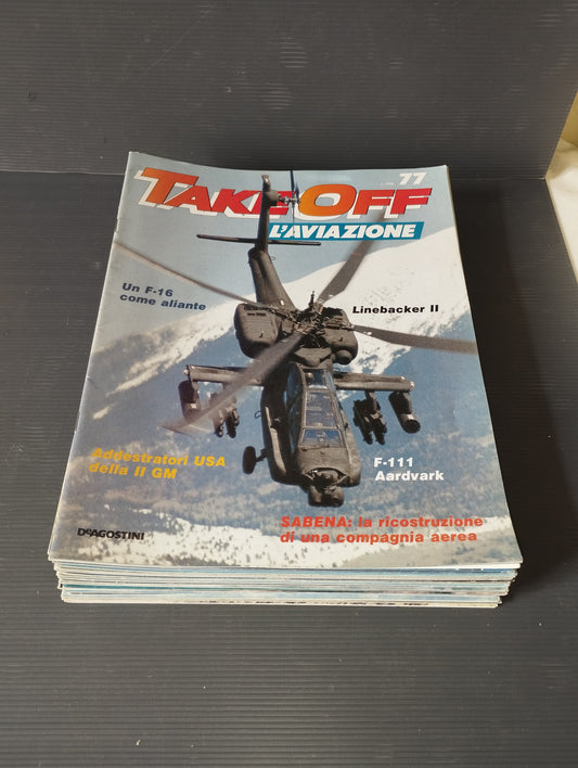 Lot 22 Take Off Aviation Issues Published in the 90s by De Agostini