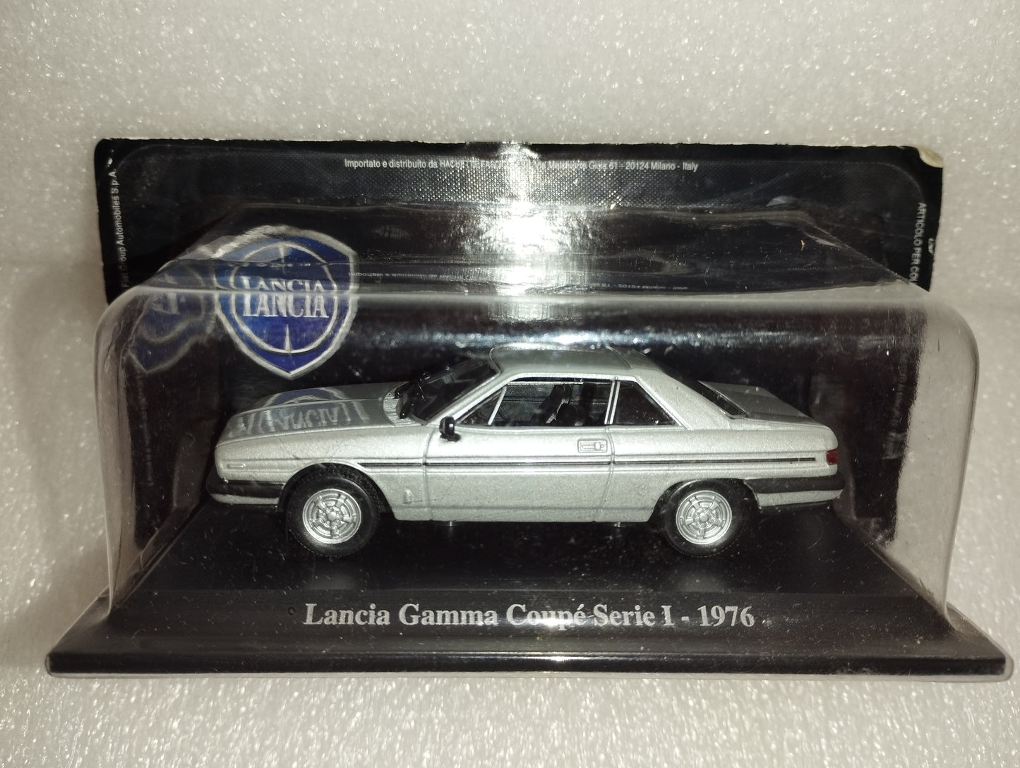 Modellino Lancia Gamma Coupé Serie I 1976

Distribuita da Hachette

Scala 1:43 Sigillata