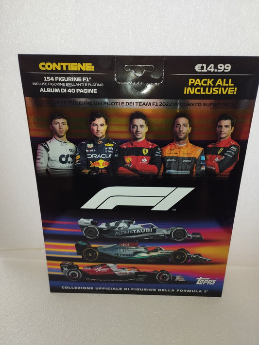 Topps Formula One 2022 Sealed All Inclusive Pack