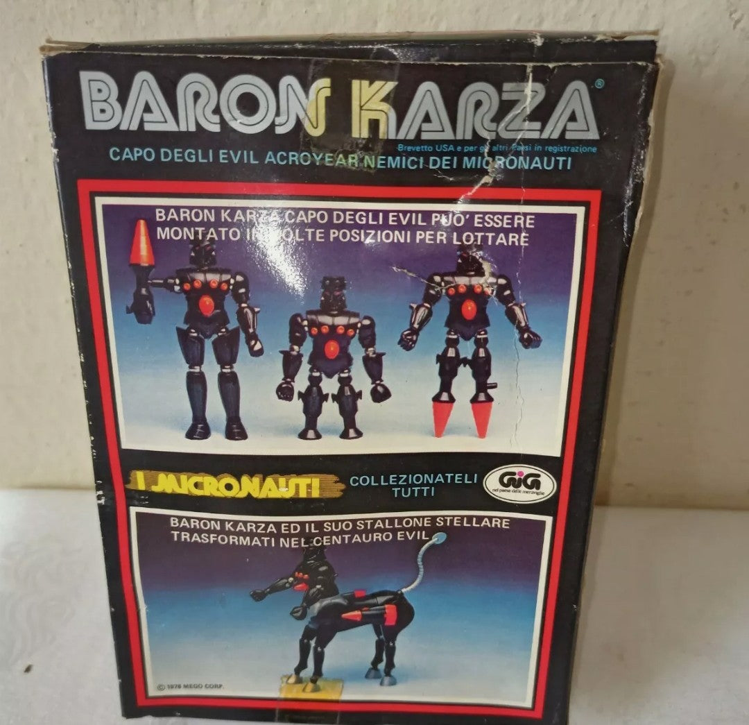 Robot Baron Karza Micronauti originale anni 70