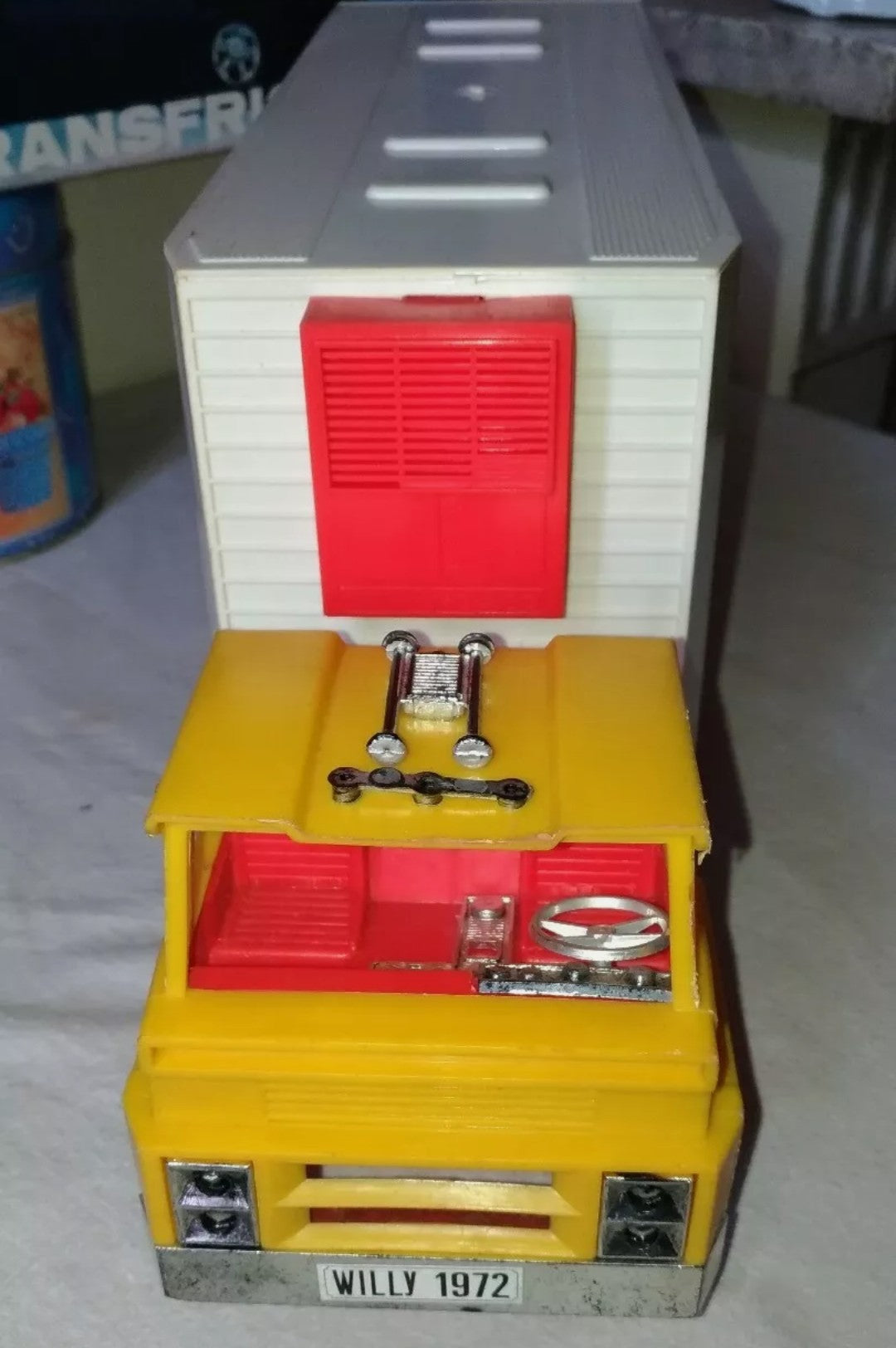 Original Uncle Willy Mennella Transfrigo truck model from the 60s and 70s