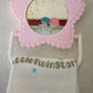 Towel Hanger with mirror Little Twin Stars original 1970s