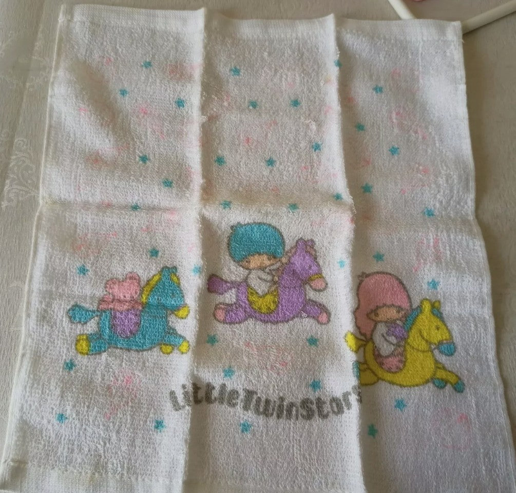 Towel Hanger with mirror Little Twin Stars original 1970s