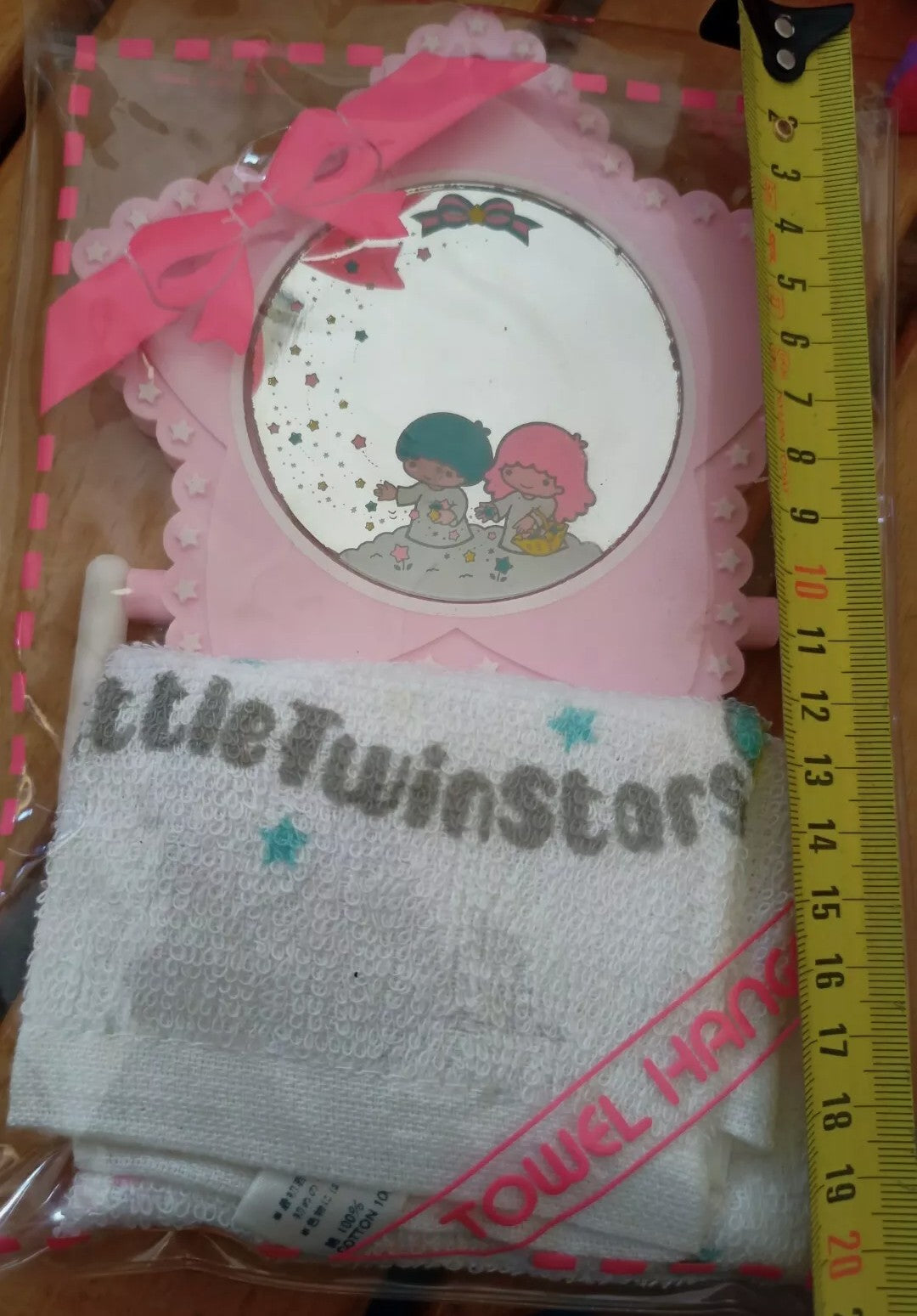 Portasciugamano Towel Hanger con specchio Little Twin Stars originale anni 70