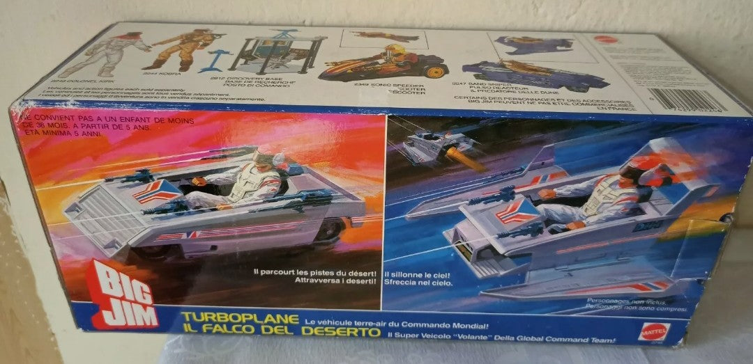 Il Falco Del Deserto Desert Hawk, il super veicolo volante della Global Command Team di Big Jim, originale anni 80