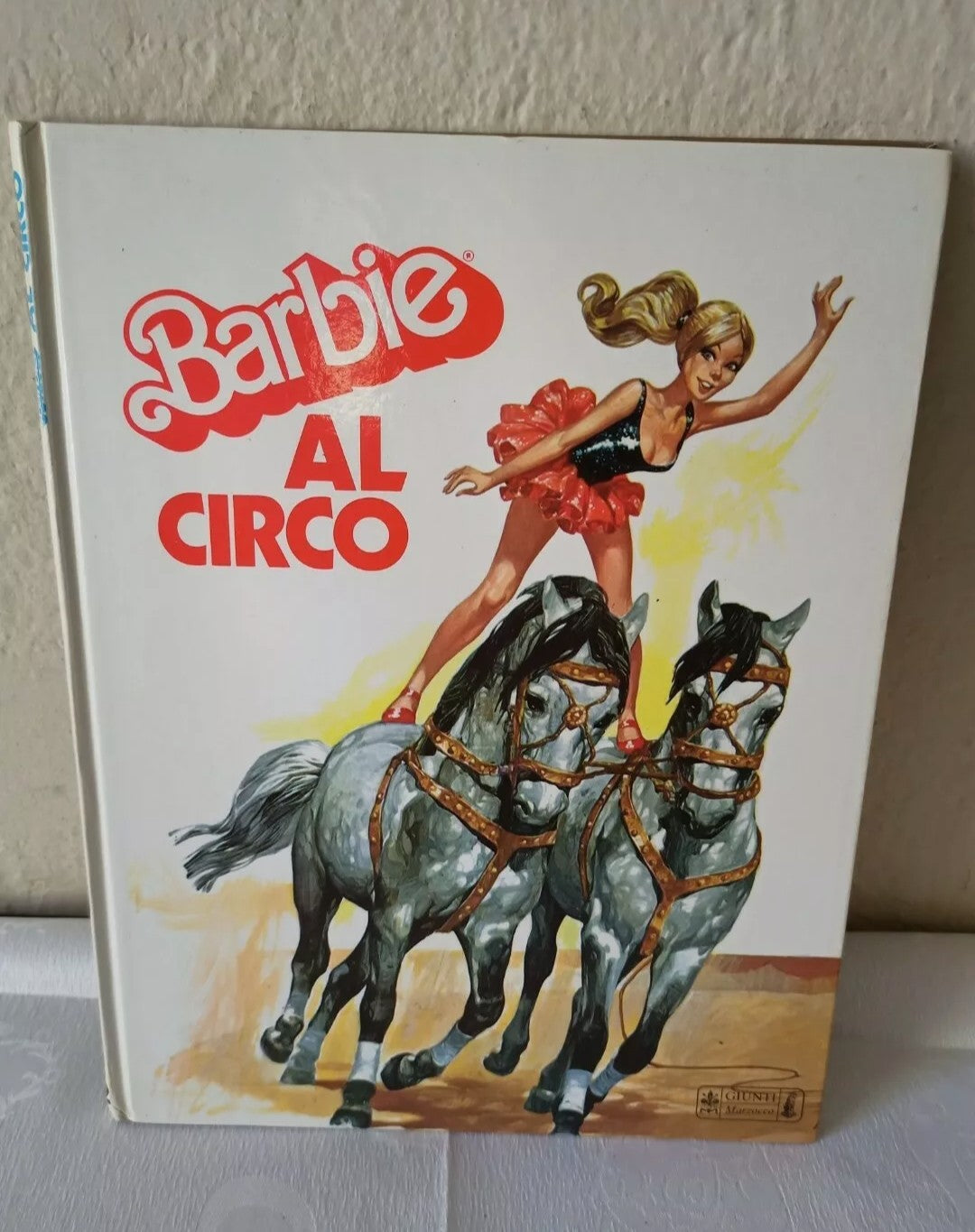 Libro Barbie al circo, Giunti 1976