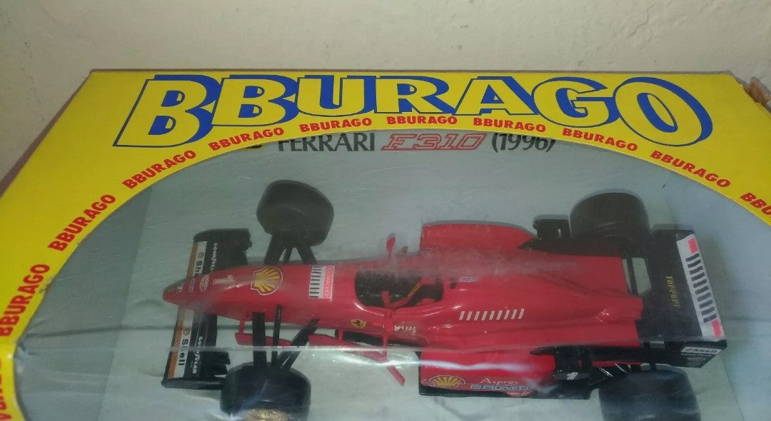 Modellino Burago Ferrari F310 Michael Schumacher anno 1996