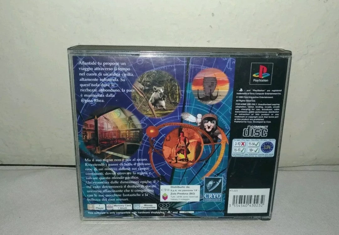 Atlantis, Secrets of a Lost World video game for PlayStation 1