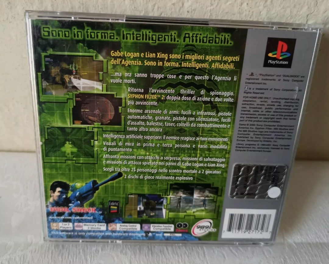 Siphon Filter 2 video game for PlayStation 1