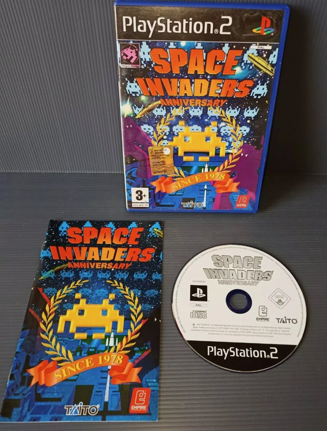 Videogioco Space Invaders Anniversary per PlayStation 2