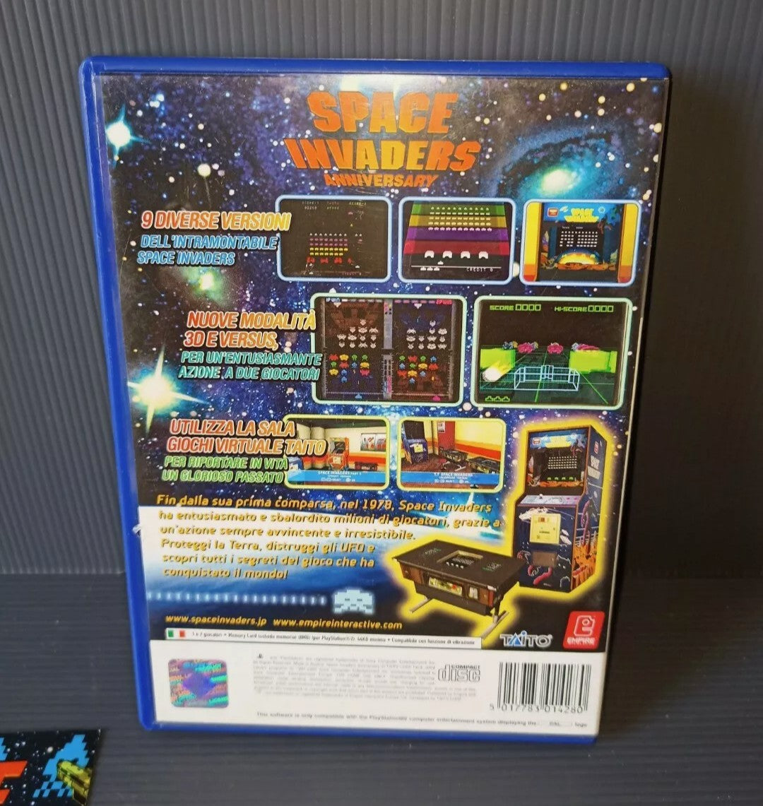 Space Invaders Anniversary video game for PlayStation 2