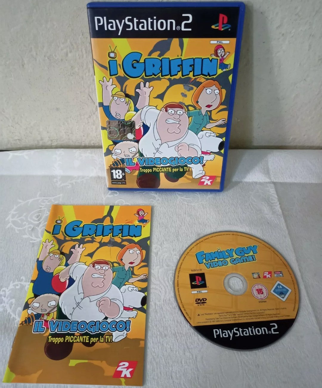 Griffin Video Game The Video Game for PlayStation 2