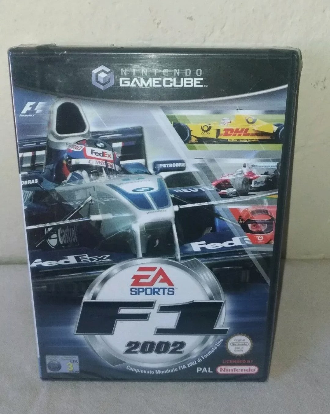 F1 2002 video game for Nintendo Gamecube, sealed