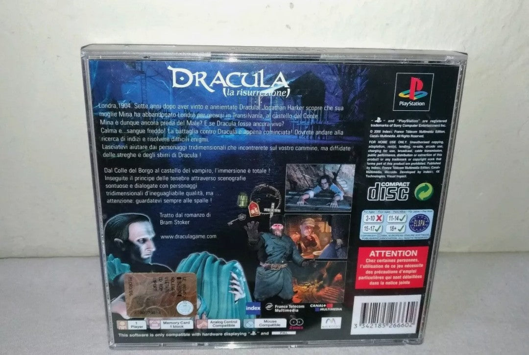 Videogioco Dracula La risurrezione per PlayStation 1