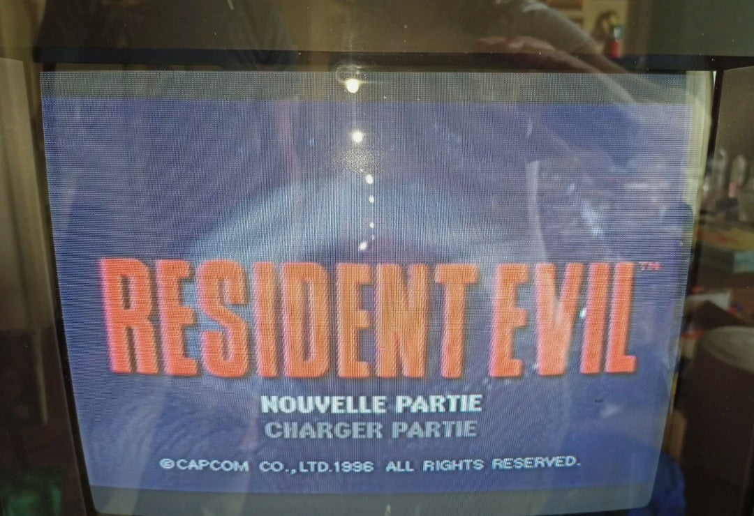 Resident Evil video game for PlayStation 1 in French