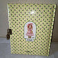 Secret diary agenda with Dollydolly Malipiero padlock, original from the 80s