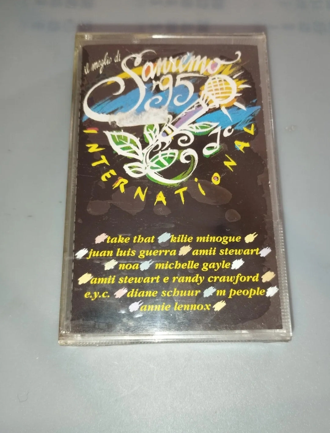 Sanremo 95 International" Various Music RTI Sealed Cassette