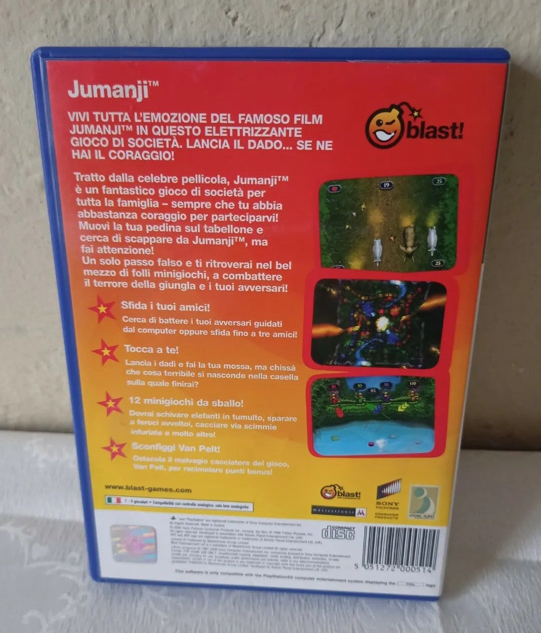 Jumanji PS2 video game