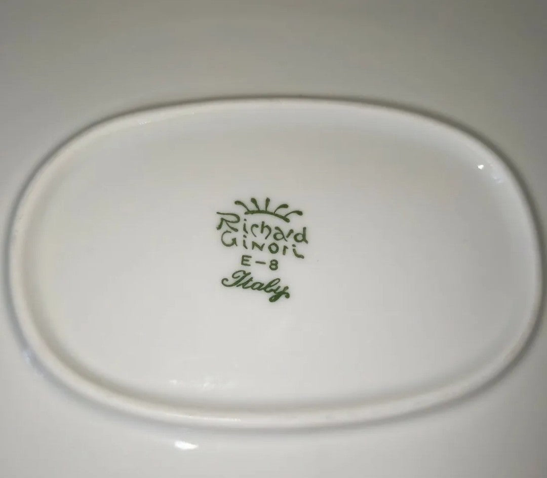 Richard Ginori serving plate, original 1950s-60s