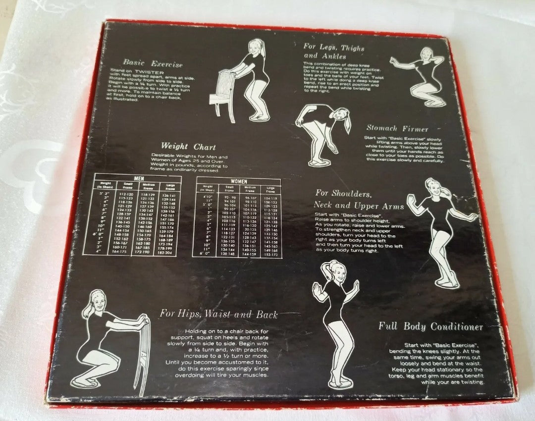 Hypno Twist home gymnastics machine, original from the 60s