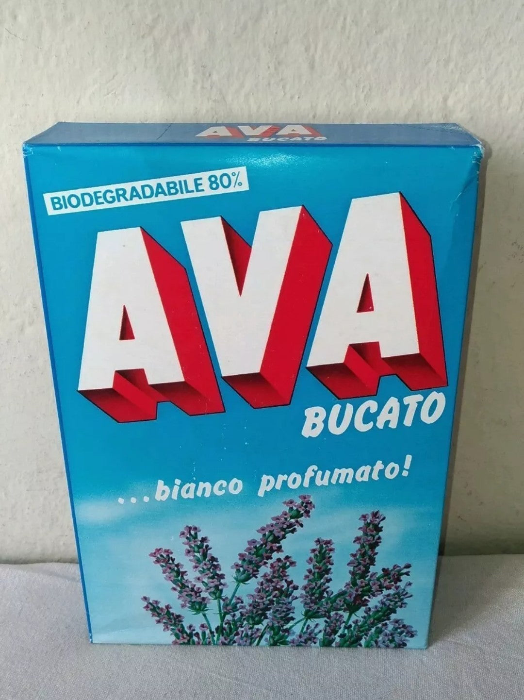 Ava large laundry detergent from the 60s and 70s, sealed